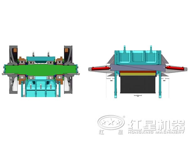 CJ歐版顎式破碎機工作原理圖